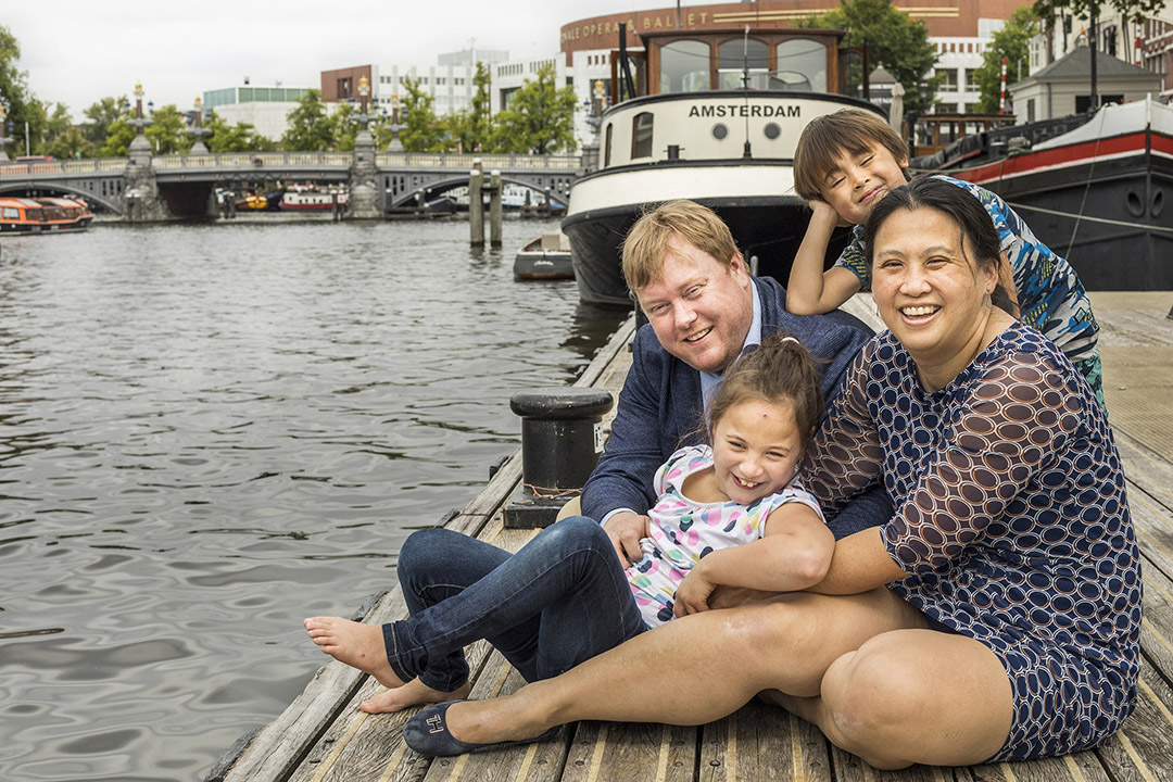 Amstel, Ai Hsiang Pan, Pascal Bos, Sophie en Michiel, 17-07-2020