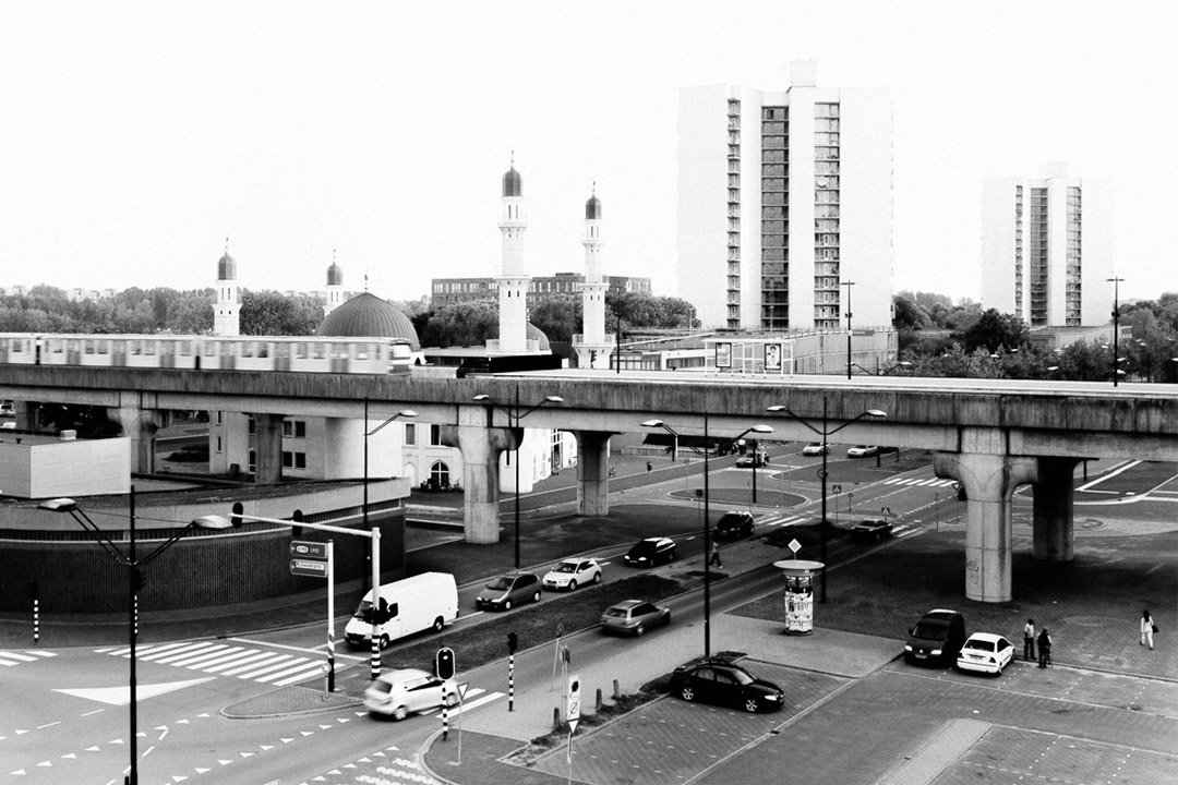 station Kraaiennest en Taibah moskee, 25-05-2012